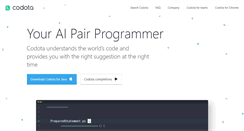 Desktop Screenshot of codota.com