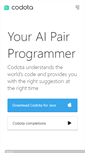 Mobile Screenshot of codota.com