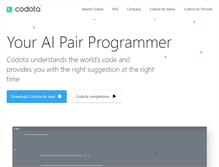 Tablet Screenshot of codota.com
